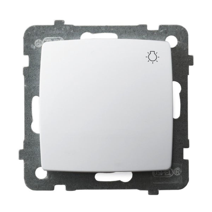 BUTTON WHITE KARO