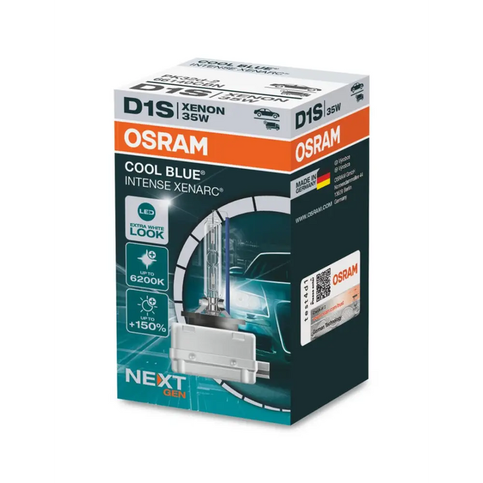 OSRAM XENARC COOL BLUE INTENSE (NEXT GEN) D1S (66140CBN) CAR XENON HEADLIGHTS 1 pc(s) - Car