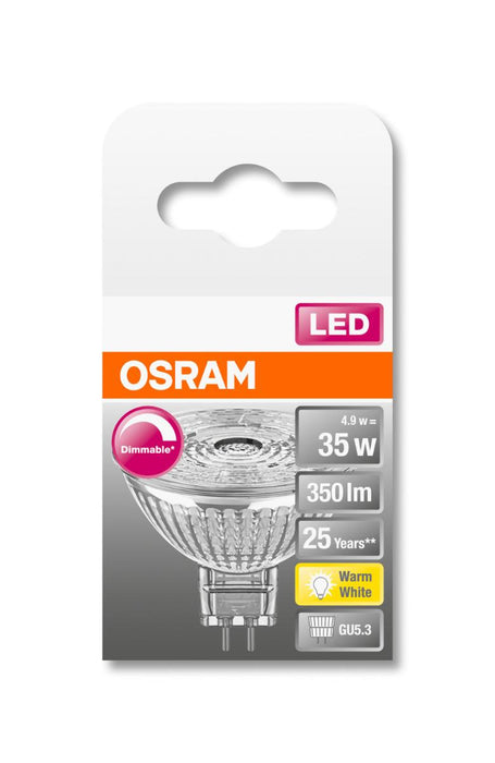 LED LAMP SPOT 2700K GU5,3 DIM. 350LM