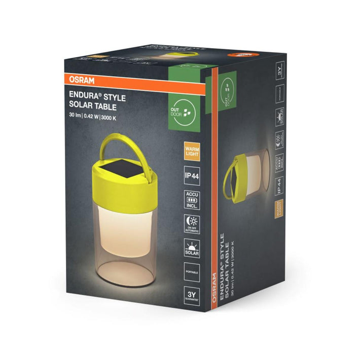 GARDEN SOLAR LANTERN OSRAM YELLOW