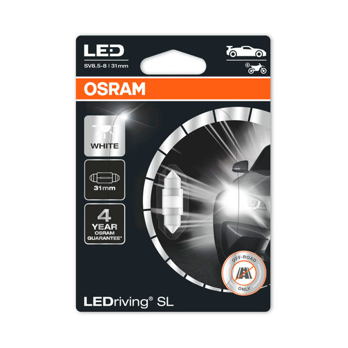LED CAR BULB C5W 31 MM 6000K OSRAM