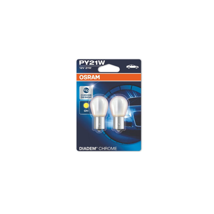 CAR LAMP 7507DC PY21W 12V BAU15S 10XDUOBLISTER OSRAM