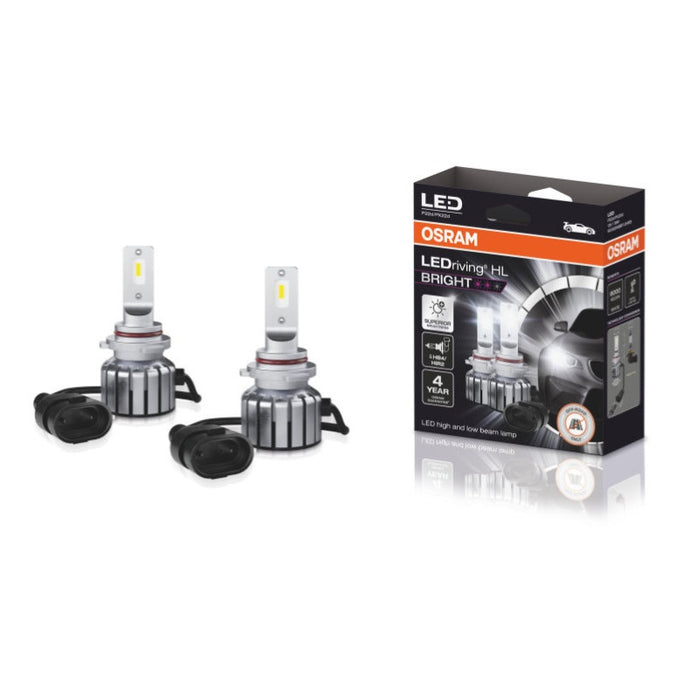 CAR LED LAMP 9006DWBRT HB4(9006)/HIR2 LED 19W 12V P22D BOX2 OSRAM