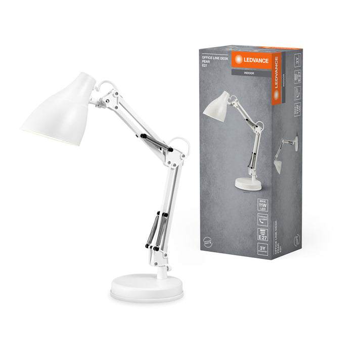 TABLE LAMP E27 WHITE OSRAM PEAR