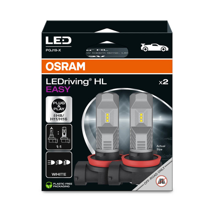 LED CAR BULBS H8/H11/H16 OSRAM 64211DWESY