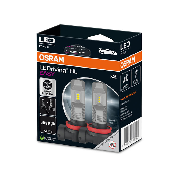 LED CAR BULBS H8/H11/H16 OSRAM 64211DWESY