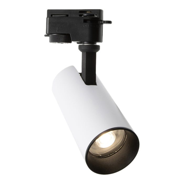SPOT FOR RAIL GU10 WHITE/BLACK OSRAM
