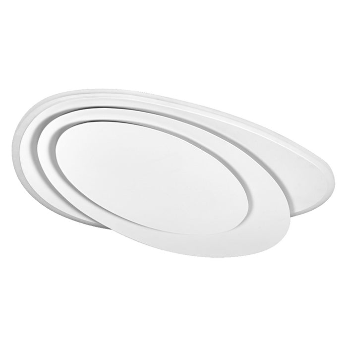 LED CEILING LAMP 50W CCT 5800LM 49X36CM REMOTE DIMMABLE OSRAM ORBIS LAYERS