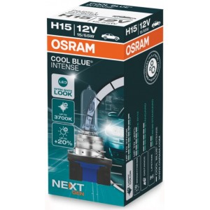 Bulb (carton 1pc) H15 12V 55/15W PGJ23T-1 Cool Blue Intense NextGen