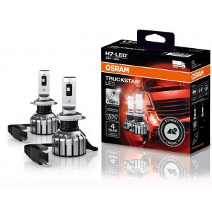 LED Bulb (Set of 2) H7 24V PX26D LED legalizable for selected cars TRUCKSTAR LED, white 6000K