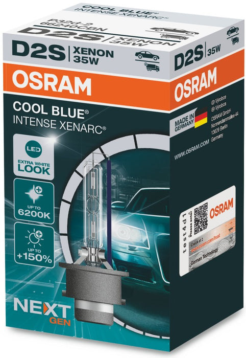 Bulb (Carton 1pc) D2S 85V 35W P32D-2 Cool Blue Intense NextGen 6200K