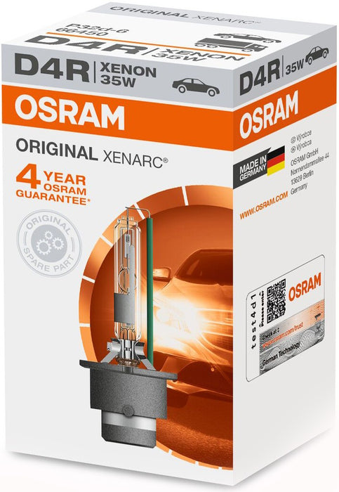 OSRAM XENARC STANDARD D4R 4300K 35W 42V CARTON BOX 1 PCS