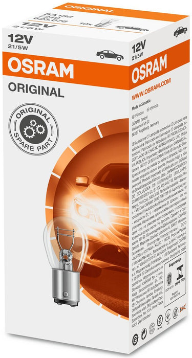 OSRAM ORIGINAL LINE AUX P21/5W 12V CARTON BOX 10 PCS