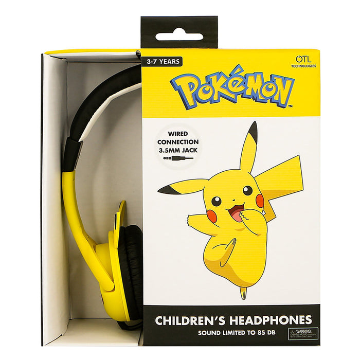 OTL POKEMON PIKACHU RUBBER EARS Stereo Headphones
