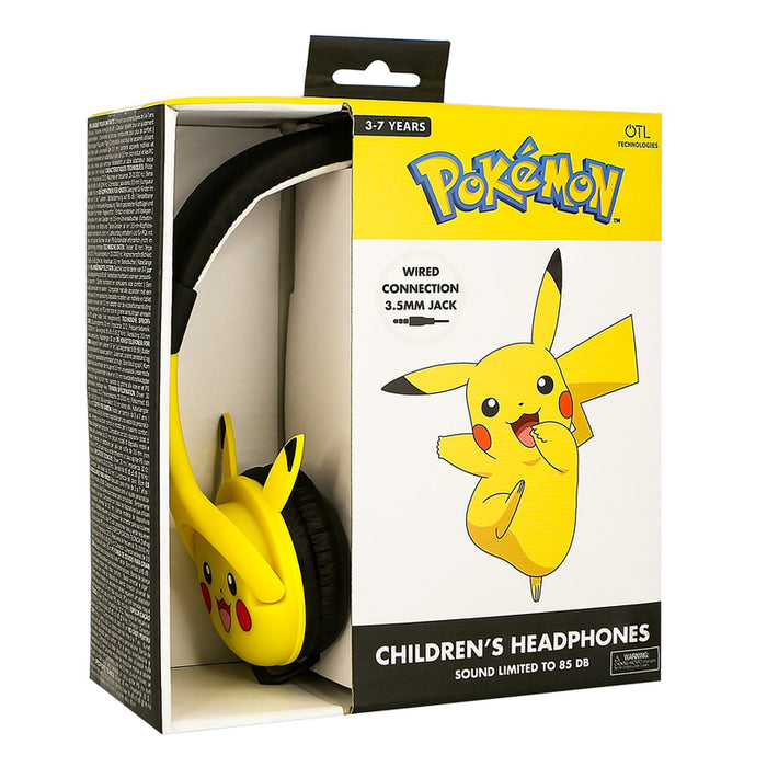 OTL POKEMON PIKACHU RUBBER EARS Stereo Headphones