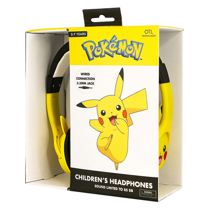 OTL POKEMON PIKACHU RUBBER EARS Stereo Headphones