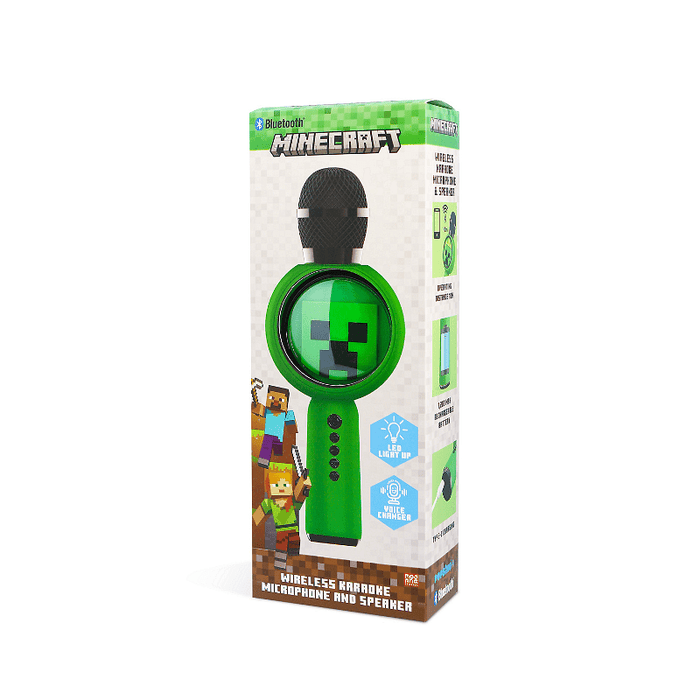 Microphone OTL Minecraft Creeper - Karaoke