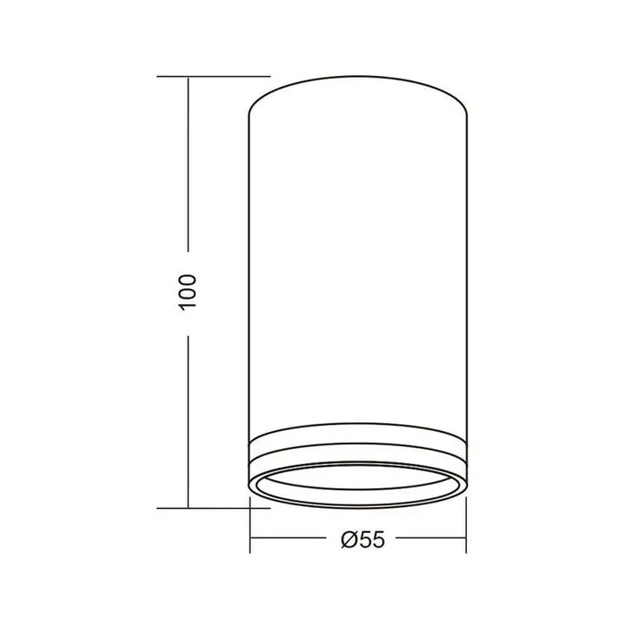 OUTDOOR SPOT GU10 WHITE VIVALUX KING - Спотове<<<Вътрешно осветление<<<Мебели и