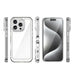 Outer Space Case for iPhone 16e Flexible Frame Cover - Clear - Cell phone cases and covers<<<HurtelXML