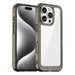 Outer Space Case for iPhone 16e Flexible Frame Cover - Translucent Black - Cell phone cases and covers<<<HurtelXML