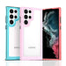 Outer Space Case Case for Samsung Galaxy S22 Ultra Hard Cover with Gel Frame Red - Cell phone cases