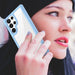 Outer Space Case for Samsung Galaxy S23 Ultra cover with a flexible frame blue - Cell phone cases and covers<<<HurtelXML