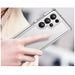Outer Space Case Silicone Case with Gel Frame for Samsung Galaxy S25 Ultra - Transparent - Cell phone cases