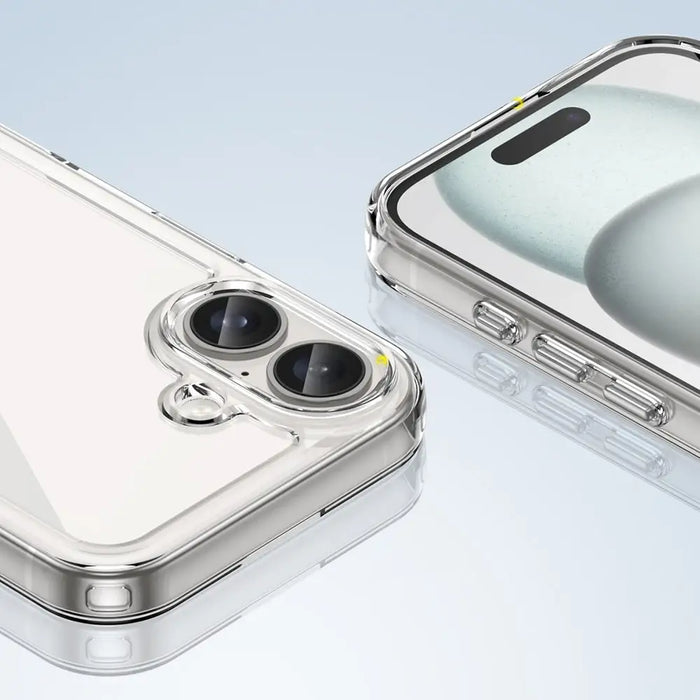 Outer Space Case with Gel Frame for iPhone 16 - Clear - Cell phone cases and covers<<<HurtelXML