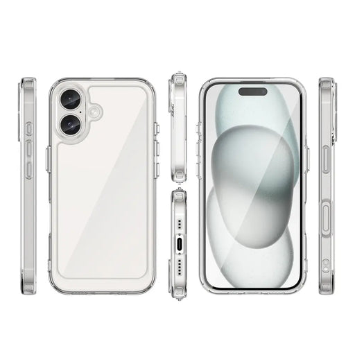 Outer Space Case with Gel Frame for iPhone 16 - Clear - Cell phone cases and covers<<<HurtelXML