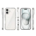 Outer Space Case with Gel Frame for iPhone 16 - Clear - Cell phone cases and covers<<<HurtelXML
