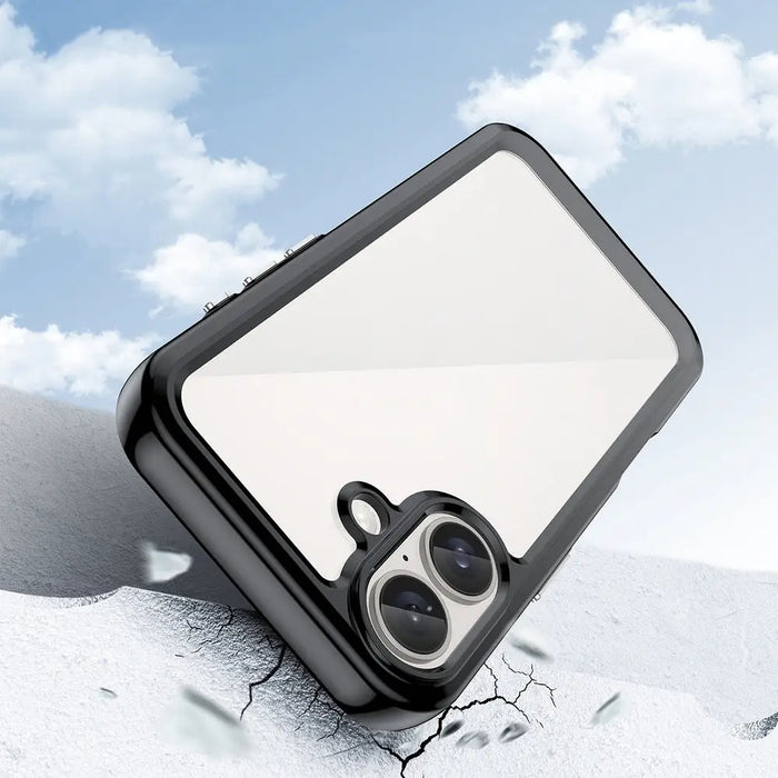 Outer Space Case with Gel Frame for iPhone 16 Plus - Black - Cell phone cases and covers<<<HurtelXML