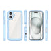 Outer Space Case with Gel Frame for iPhone 16 Plus - Blue - Cell phone cases and covers<<<HurtelXML