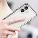 Outer Space Case with Gel Frame for iPhone 16 Plus - Clear - Cell phone cases and covers<<<HurtelXML