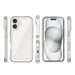Outer Space Case with Gel Frame for iPhone 16 Plus - Clear - Cell phone cases and covers<<<HurtelXML