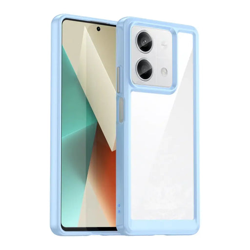 Outer Space Case with gel frame for Xiaomi Redmi Note 13 Pro+ - blue - Cell phone cases and covers<<<HurtelXML
