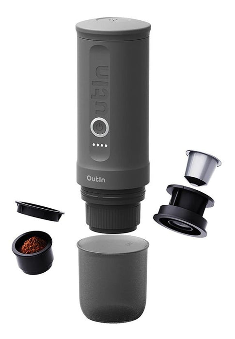 Outin Nano 7500mAh Portable Coffee Maker (Gray)