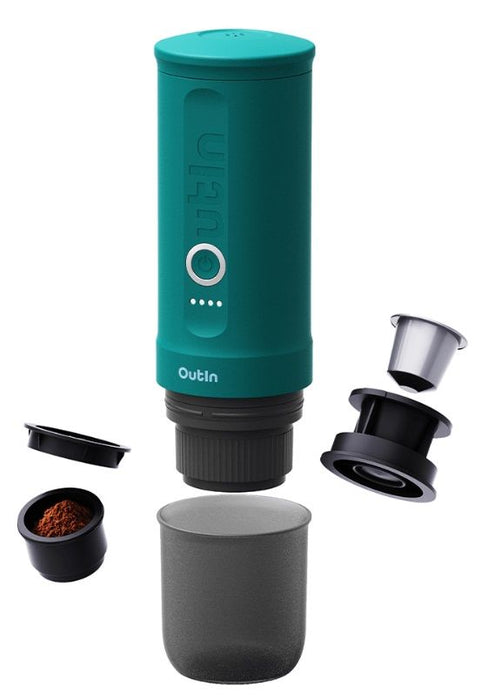 Outin Nano 7500mAh Portable Coffee Maker (Turquoise)