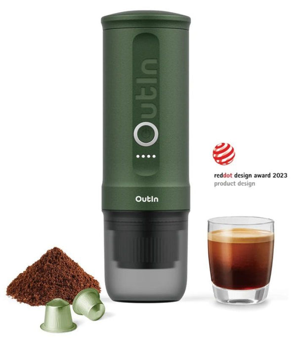 Outin Nano 7500mAh Portable Coffee Maker (Green)