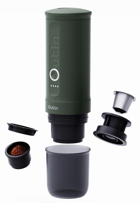 Outin Nano 7500mAh Portable Coffee Maker (Green)