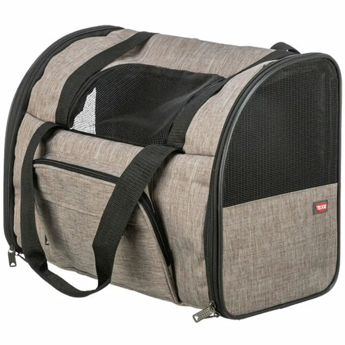 Over the Shoulder Pet Handbag Trixie Brown Beige 41 × 30 × 21 cm - Домашни Животни<<<Дом Градина<<<BigBuy&&&Пътуване и