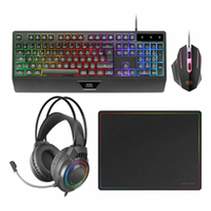 Pack Gaming Mars Gaming MCP124PROES Black Multicolour - Компютър Игри<<<Компютри| Електроника<<<BigBuy&&&Гейминг