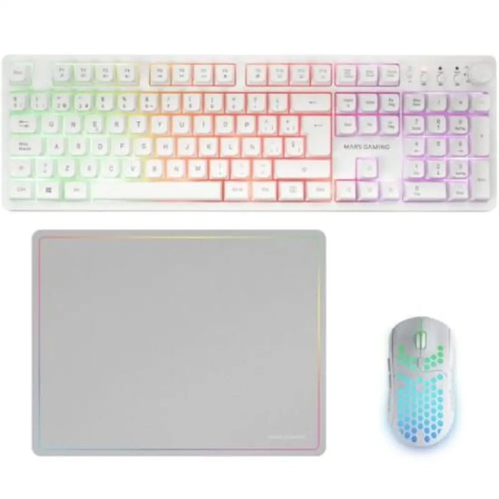 Pack Gaming Mars Gaming MCPWXWES - Компютър Игри<<<Компютри| Електроника<<<BigBuy&&&Гейминг Мишка и Подложка за