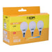 Pack of 3 LED bulbs EDM 98200 G 35 W 5 W 50 W E14 400 lm Ø 4,5 x 8 cm (3200 K) - Декорация и Осветление<<<Дом