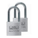 PADLOCK 2 PCS BURG WACHTER ALUTITAN DUO 770 20 26 SB - Катинари<<<Сейфове и метални кутии<<<Инструменти и