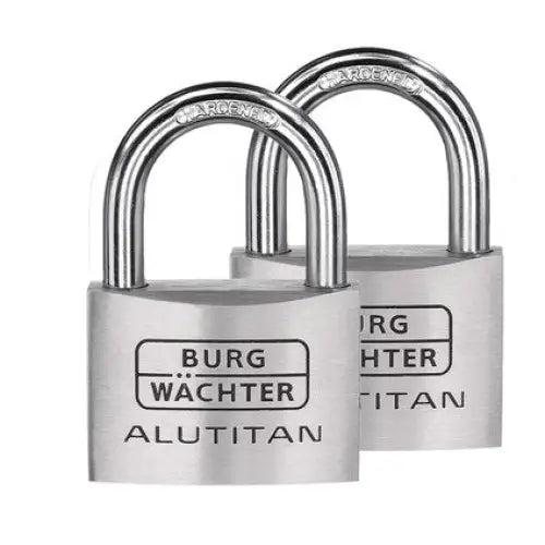 PADLOCK 2 PCS BURG WACHTER ALUTITAN DUO 770 30 SB - Катинари<<<Сейфове и метални кутии<<<Инструменти и