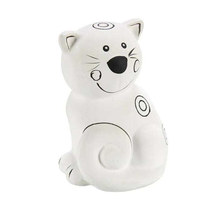 Paint Your Own Money Box Pincello Ceramic Cat 9 x 11,8 x 8,5 cm (12 Units) - Декорация и Осветление<<<Дом