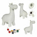 Paint Your Own Money Box Pincello Ceramic Giraffe 6,8 x 16,2 x 13,2 cm 13,5 x 17 x 6,8 cm 12 x 16 x 5,5 cm (12 Units)