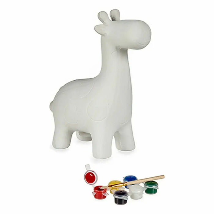 Paint Your Own Money Box Pincello Ceramic Giraffe 6,8 x 16,2 x 13,2 cm 13,5 x 17 x 6,8 cm 12 x 16 x 5,5 cm (12 Units)