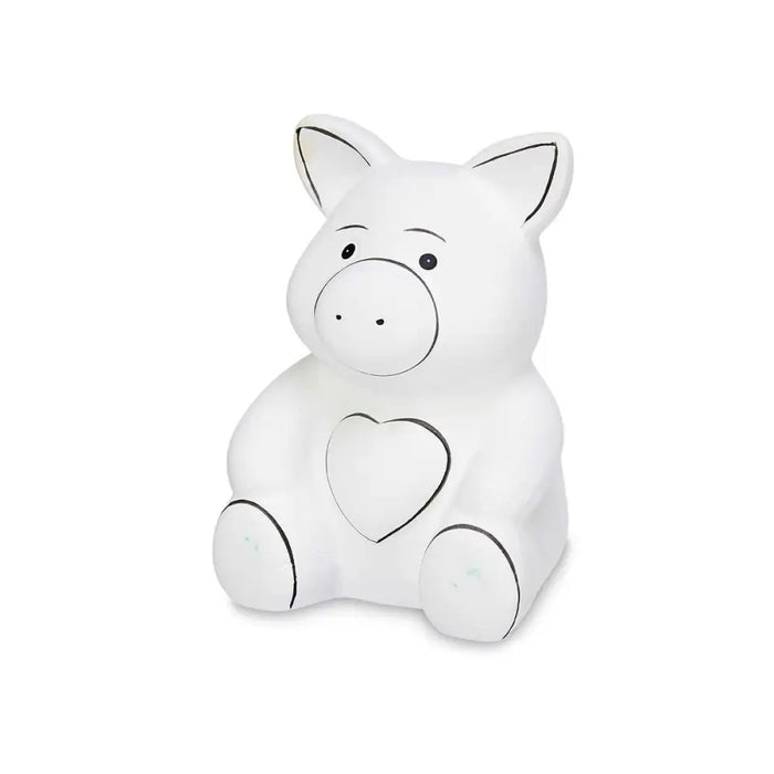 Paint Your Own Money Box Pincello Ceramic Pig 9 x 11,8 x 8,5 cm 9 x 12,5 x 10 cm (12 Units) - Декорация и
