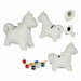 Paint Your Own Money Box Pincello Ceramic Unicorn 6,4 x 13 x 14 cm 14 x 13 x 6 cm 14 x 13 x 6,5 cm 13 x 12,7 x 6 cm (12